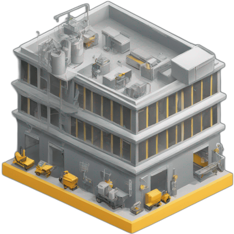 isometric fabrication company emoji