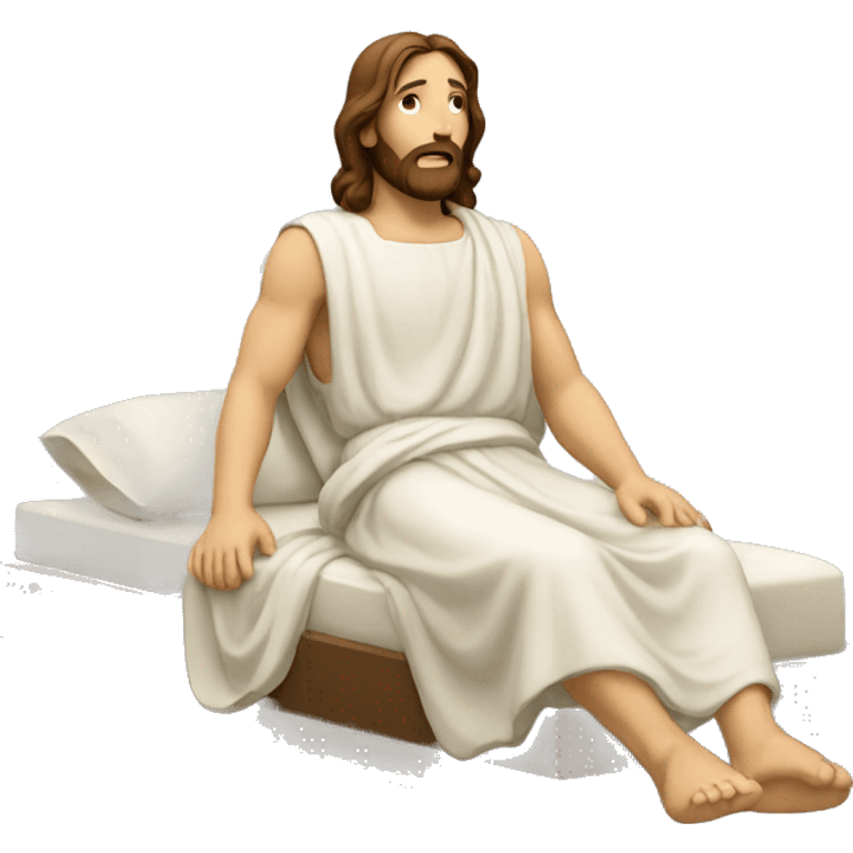 jesus lying down emoji