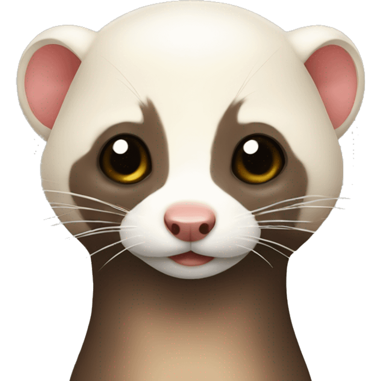 Ferret with bow on head emoji