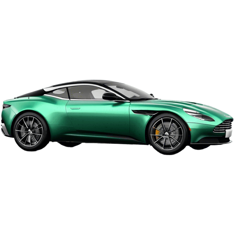 Aston Martin DB11 - Aston Martin (Model Year: 2022) (Iconic colour: Green) emoji