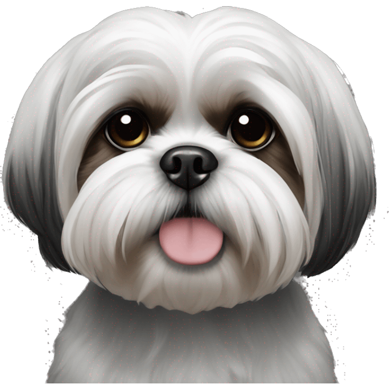 Shih tzu noir emoji