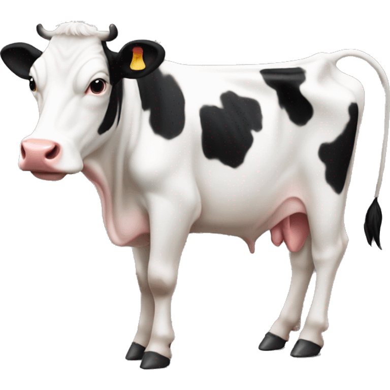 Genetic cow emoji