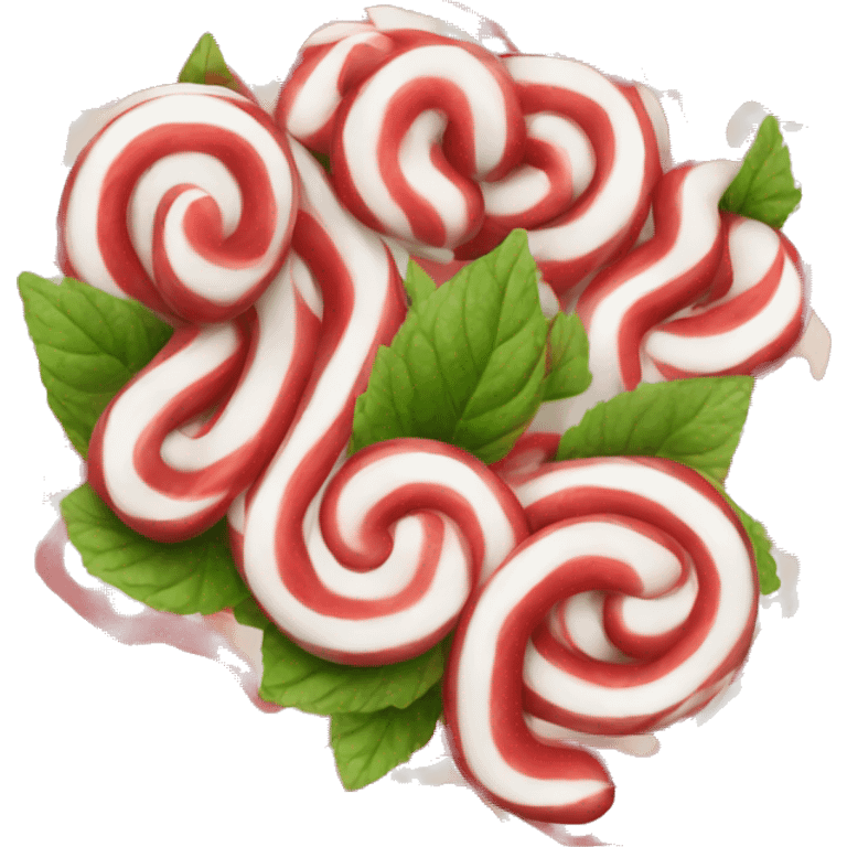 Peppermint emoji