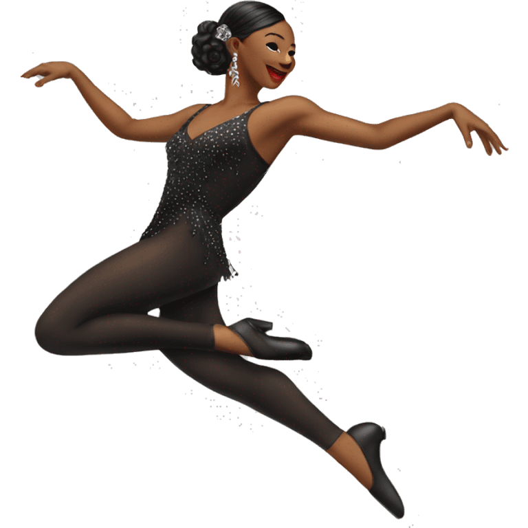  in Chicago all that jazz dancer black emoji