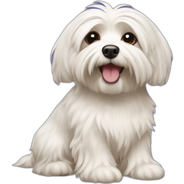 Havanese dog emoji