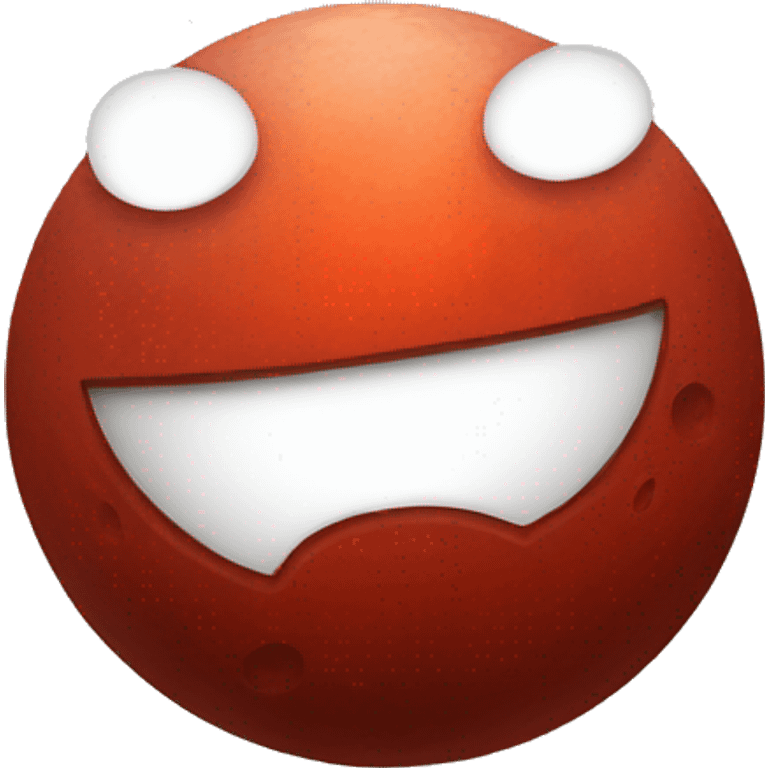 Red moon emoji