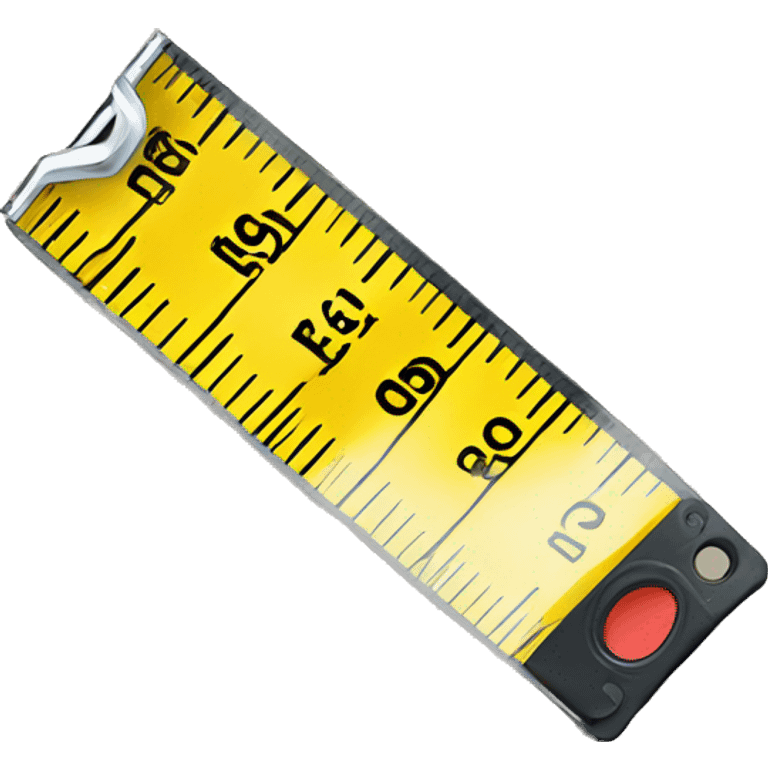 tape measure emoji