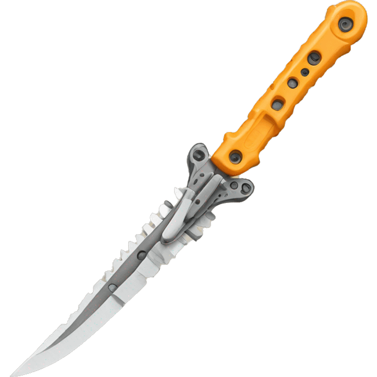 butterfly knife emoji