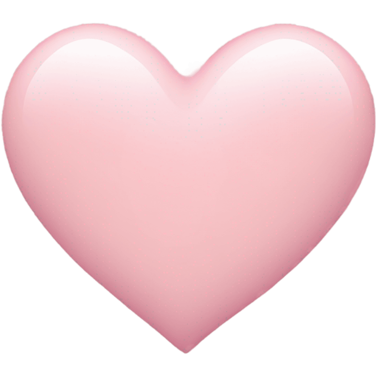 Baby pink love heart  emoji