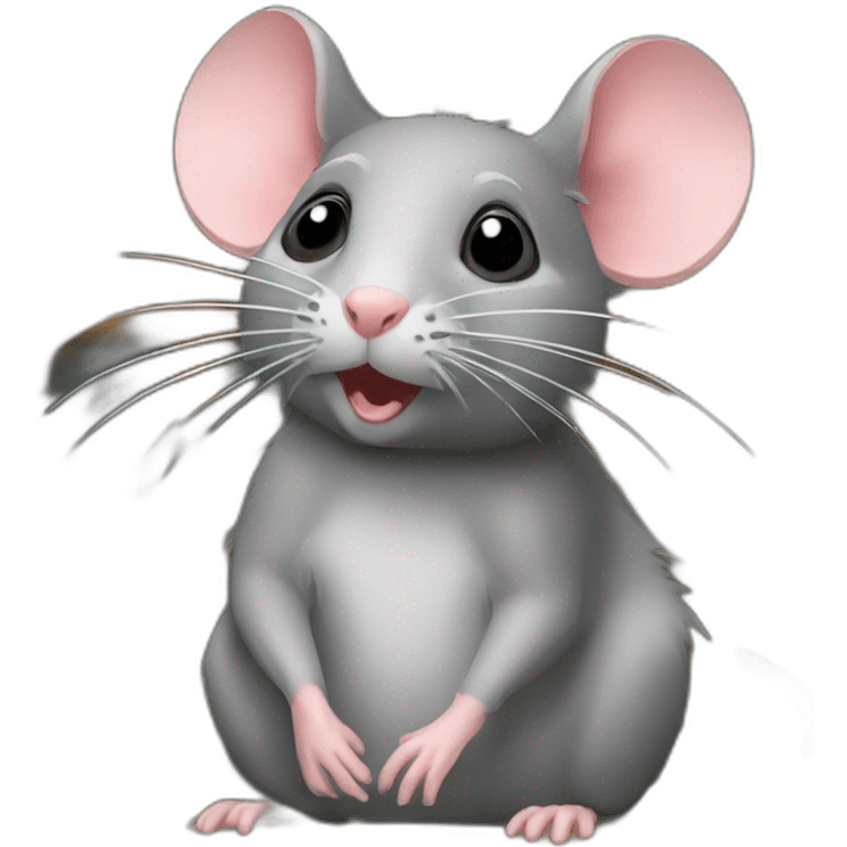 Rat de bibliothèque emoji