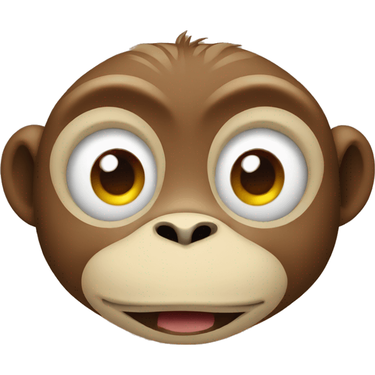 Monkey face emoji