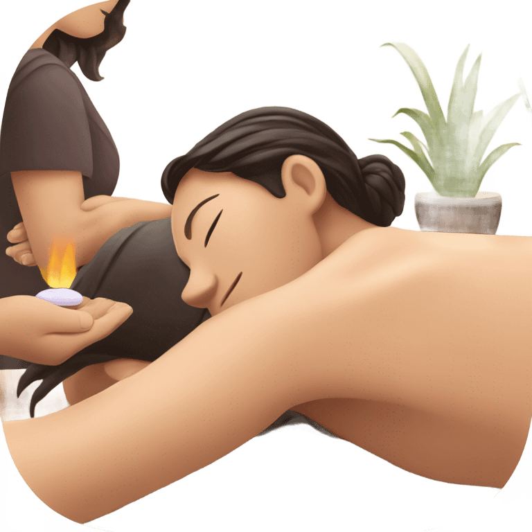 Aroma massage emoji