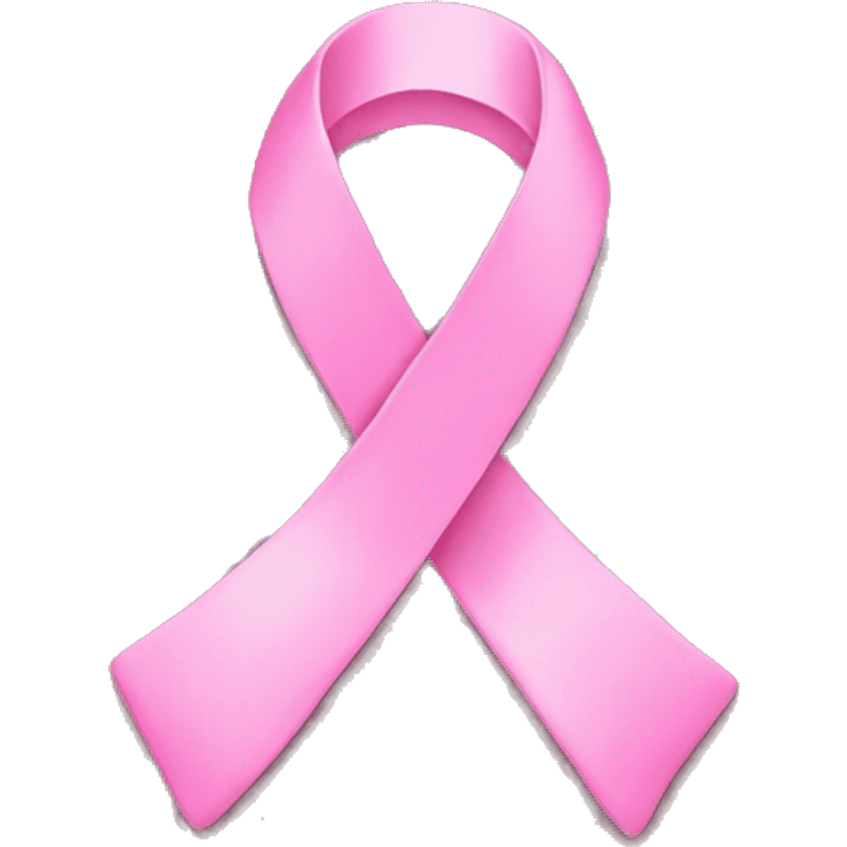 pink cancer ribbon emoji