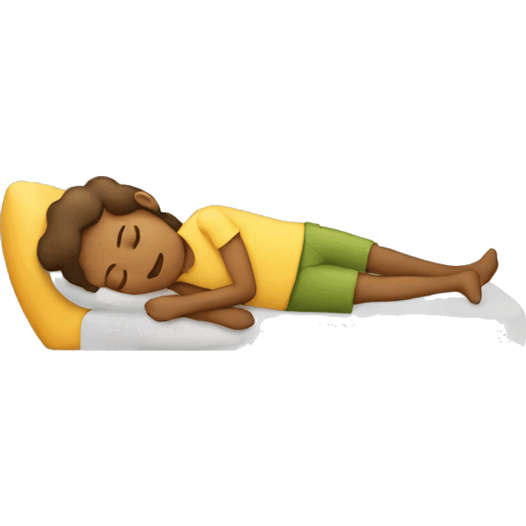 sleeping tourist  emoji