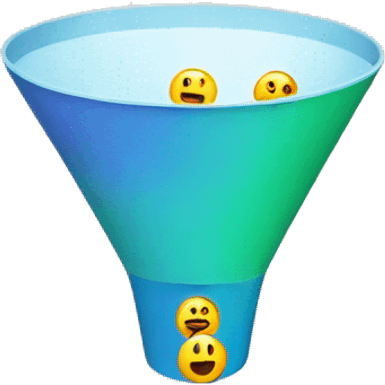 funnel sales with emojis  emoji