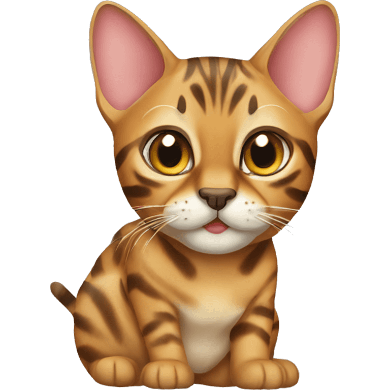 Bengal cat emoji