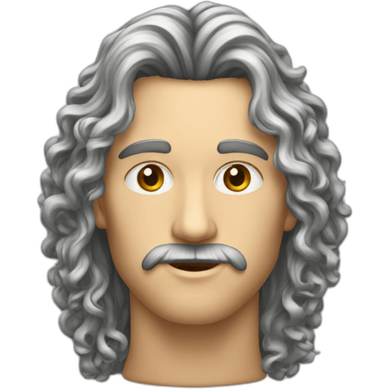 long-hair-looseperm-men-designer emoji