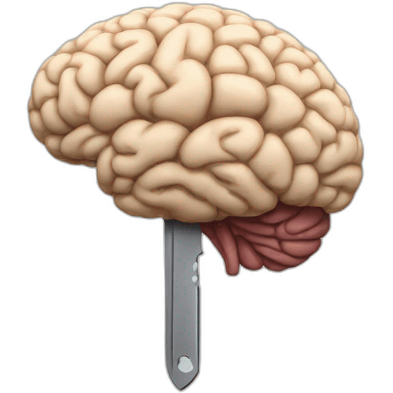 a brain as a letal weapon emoji