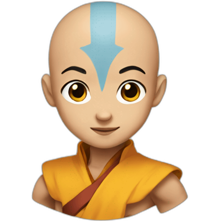 Aang cute emoji