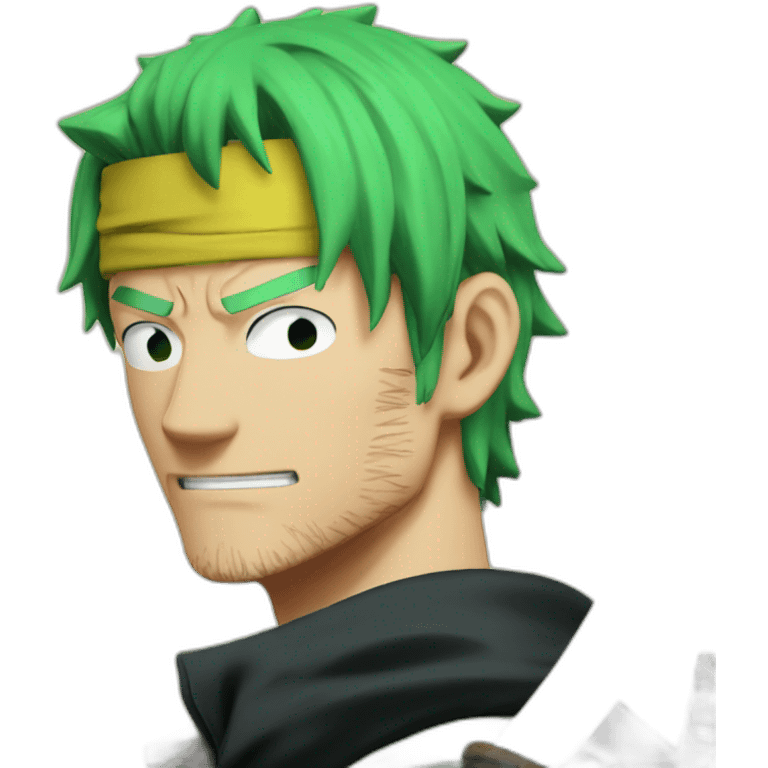 Zoro from one piece emoji