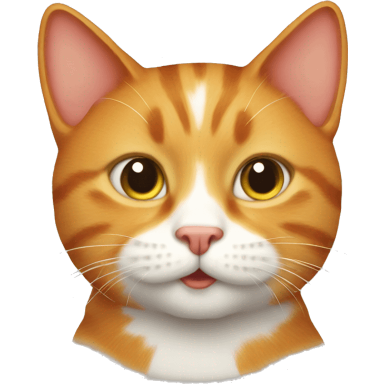 Full ginger cat emoji