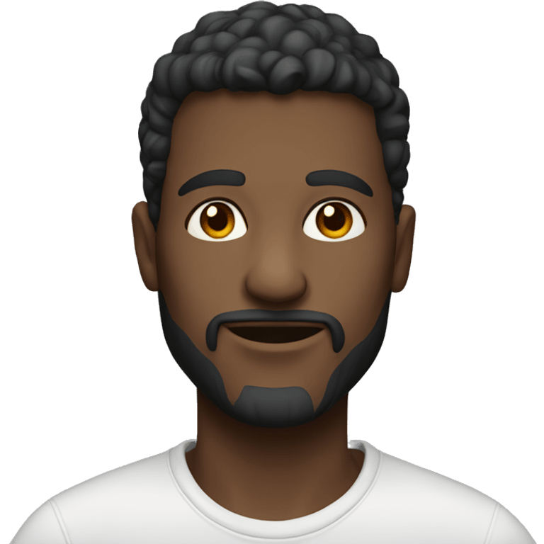 casual portrait of stylish male emoji