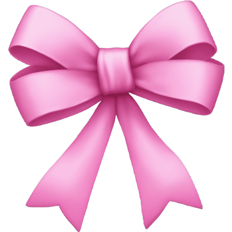 pink bow emoji