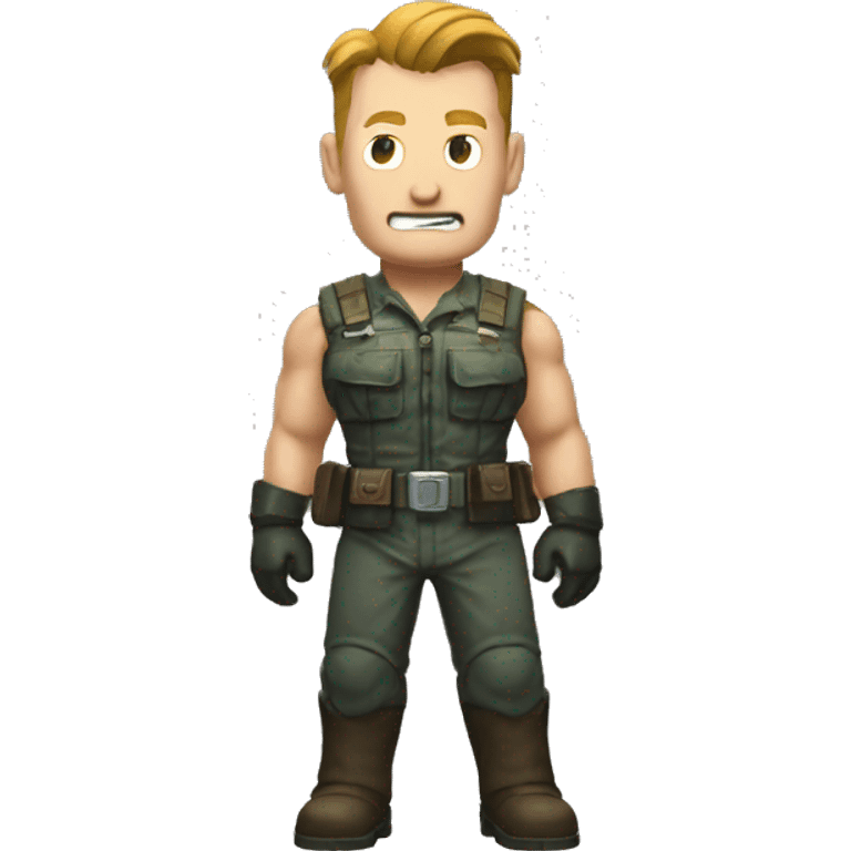 bj blazkowicz wolfenstein 3d emoji