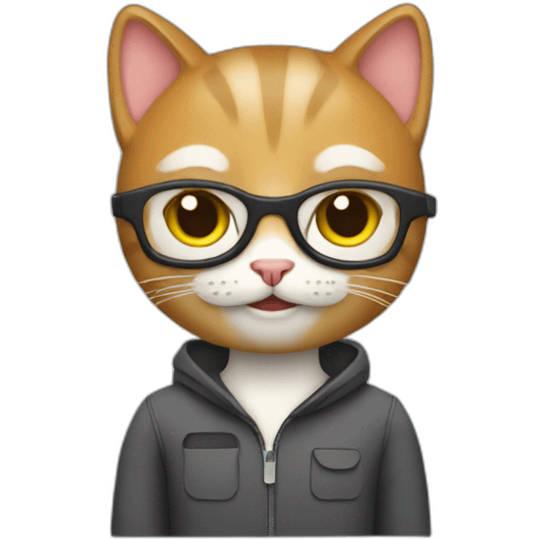 cat programmer emoji