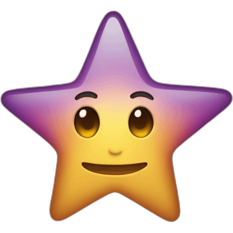 star face emoji