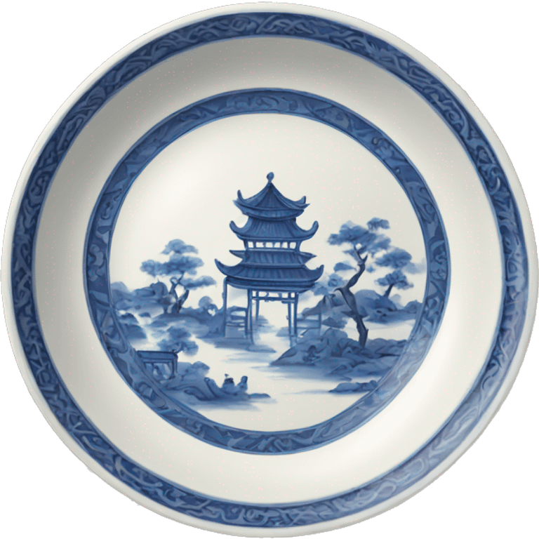 Chinoiserie dish emoji