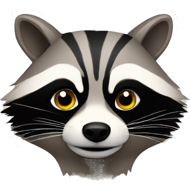 Raccoon emoji