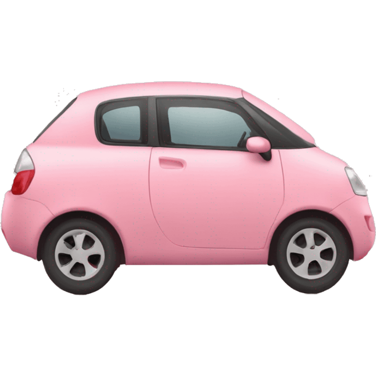 Car de cerdito con corazones emoji