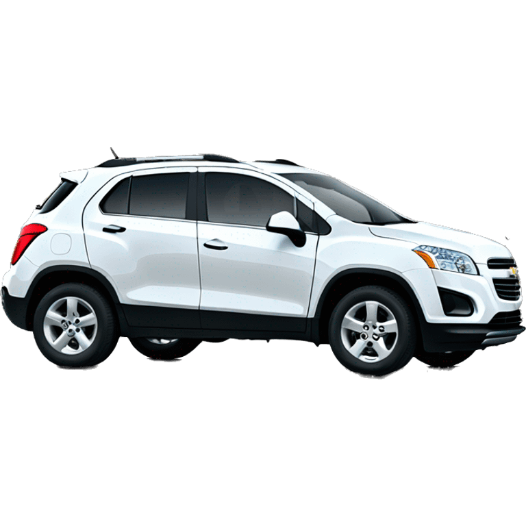 White Chevrolet Trax emoji