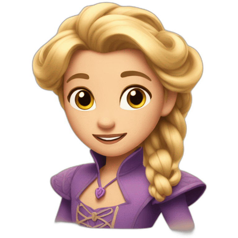 raiponce disney emoji