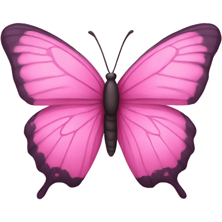 pink butterfly  emoji