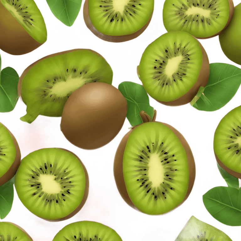 Kiwi and Passion fruit  emoji