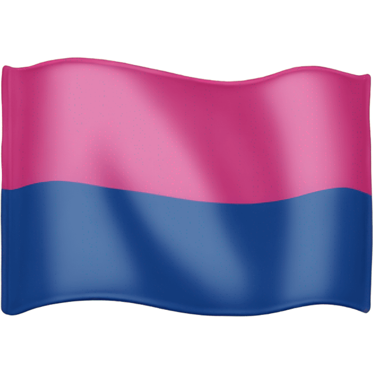 Romanian flag with pink instead of red  emoji