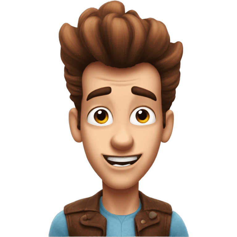 jimmy neutron with luscious lips emoji