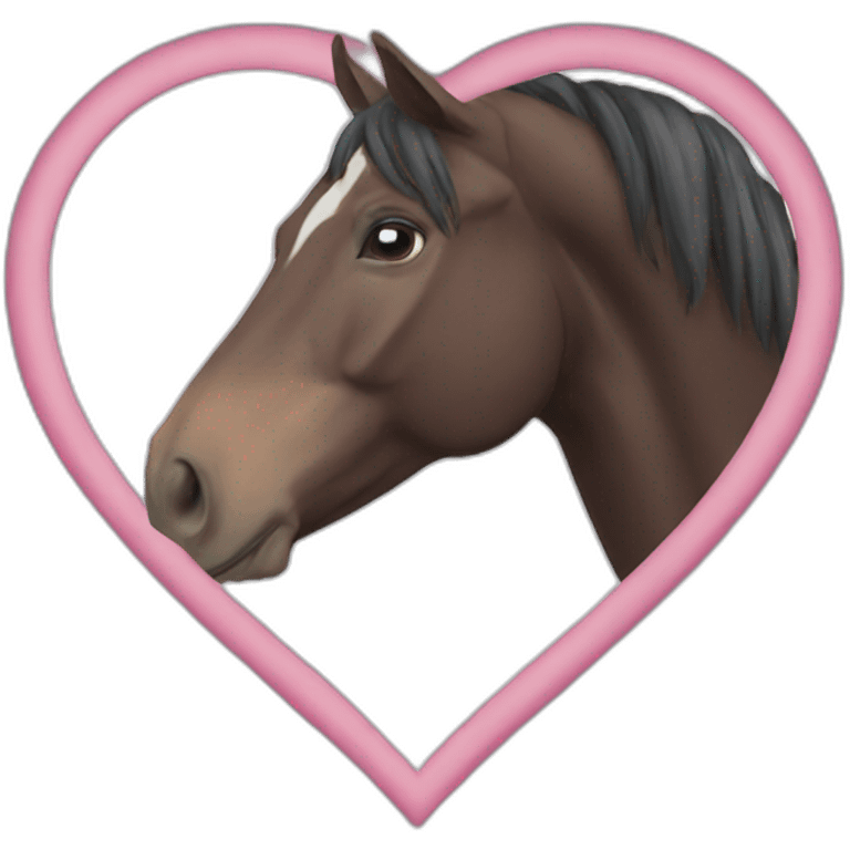 horse heart emoji