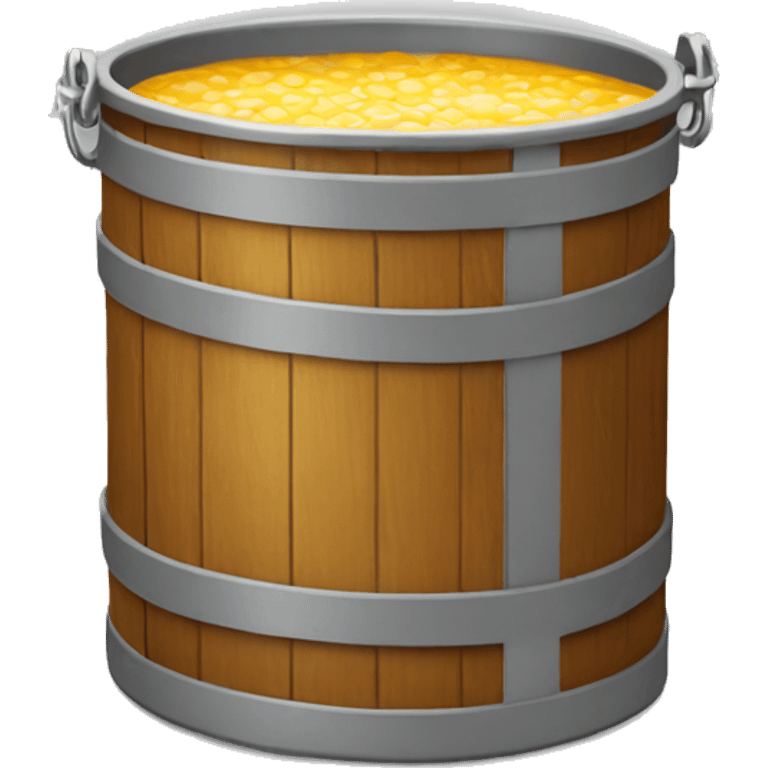 6 draught beer bucket emoji