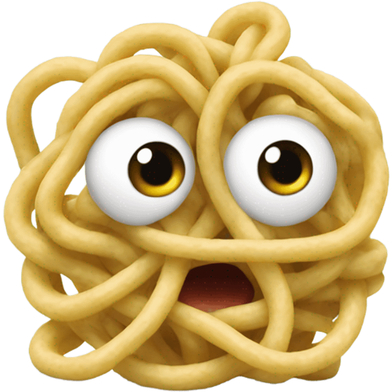 Noodle monster  emoji