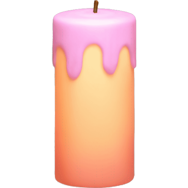 Pastel Candle autumn emoji