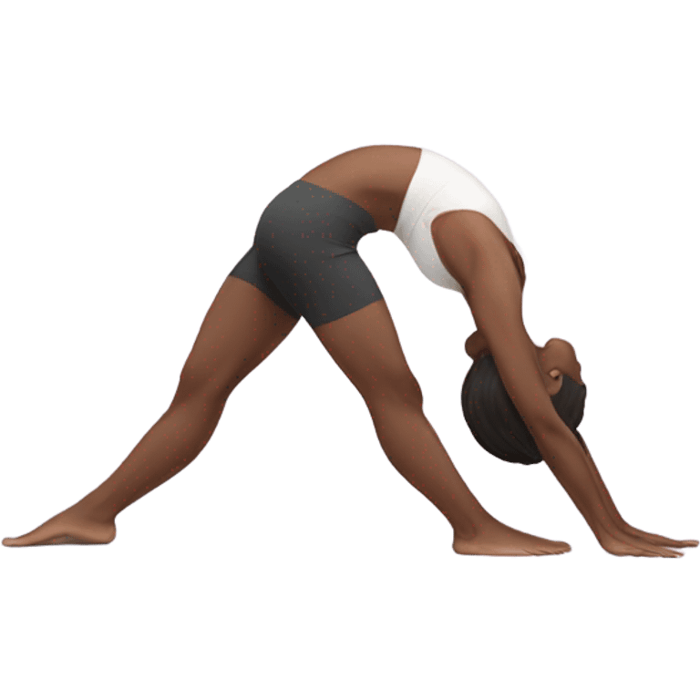 Back bend yoga emoji