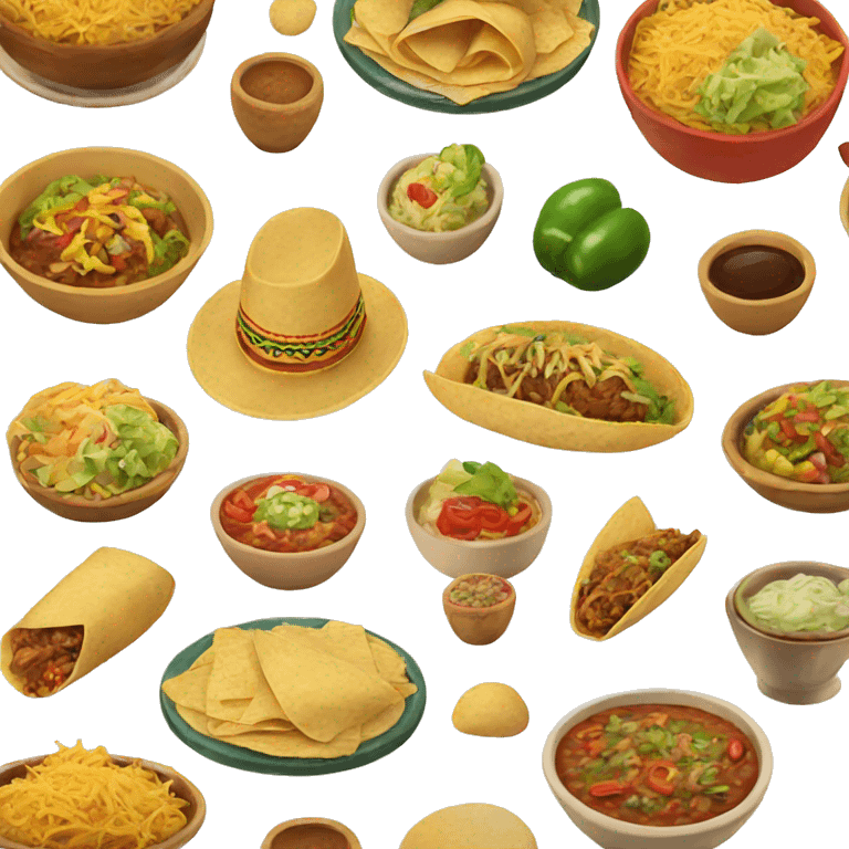 Mexican food emoji