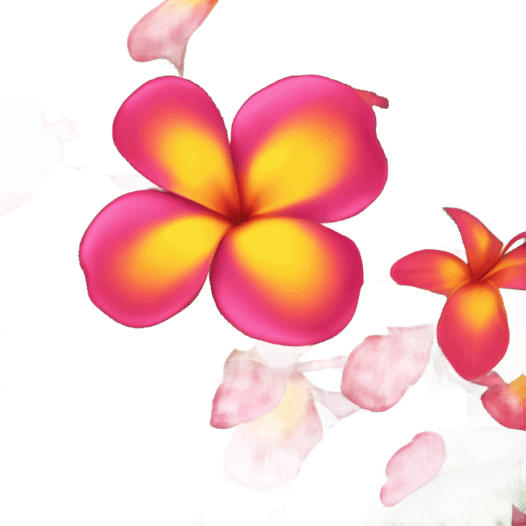 Hawaii flower emoji