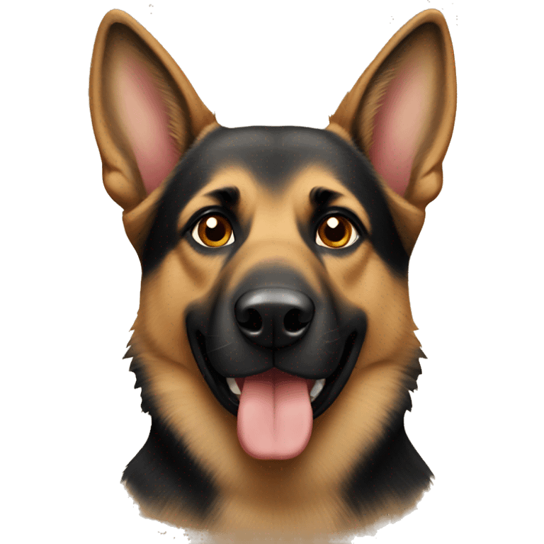 German Shepard  emoji