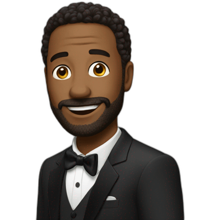 actor with oscar emoji