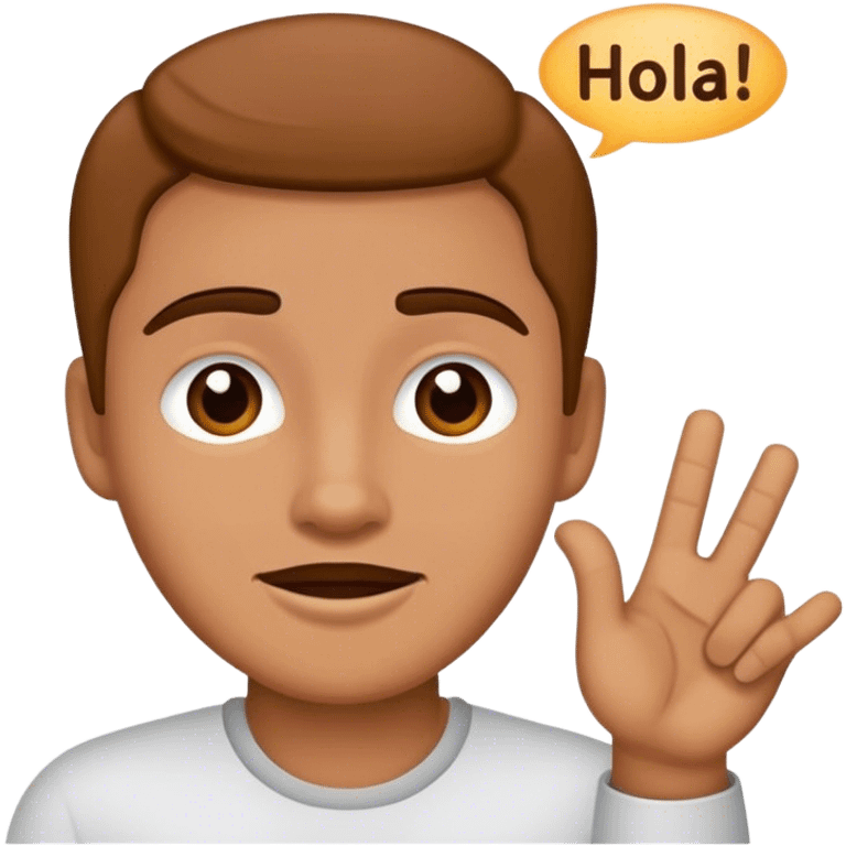 Hola emoji