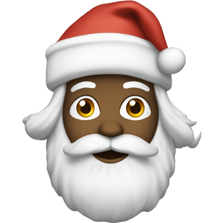 White Santa emoji